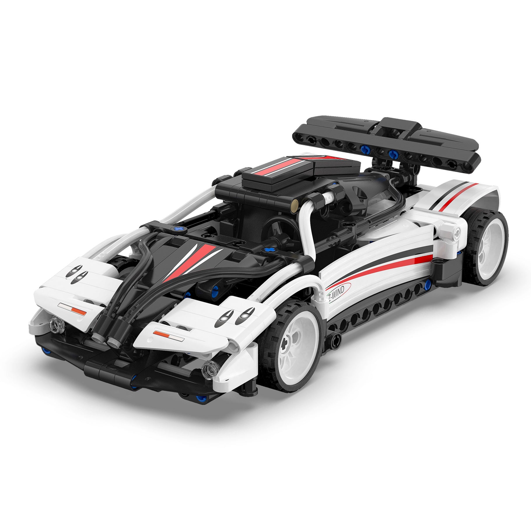 CaDA 1:18 Z-Wind  Sports car  Brick Model with Pull back action - 321 pcs