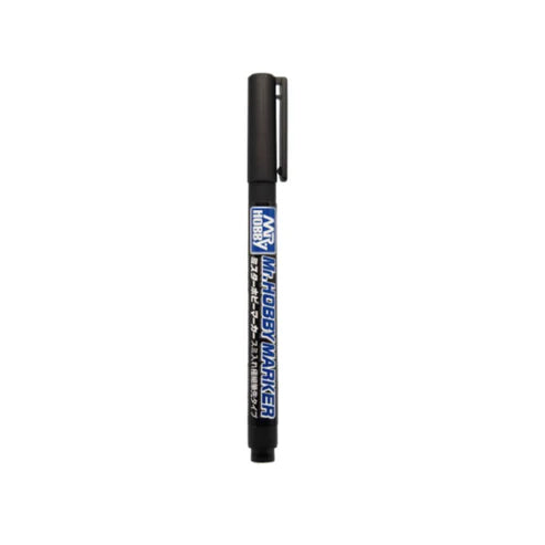 Mr Hobby Super Fine Tip Brush Pen Black
