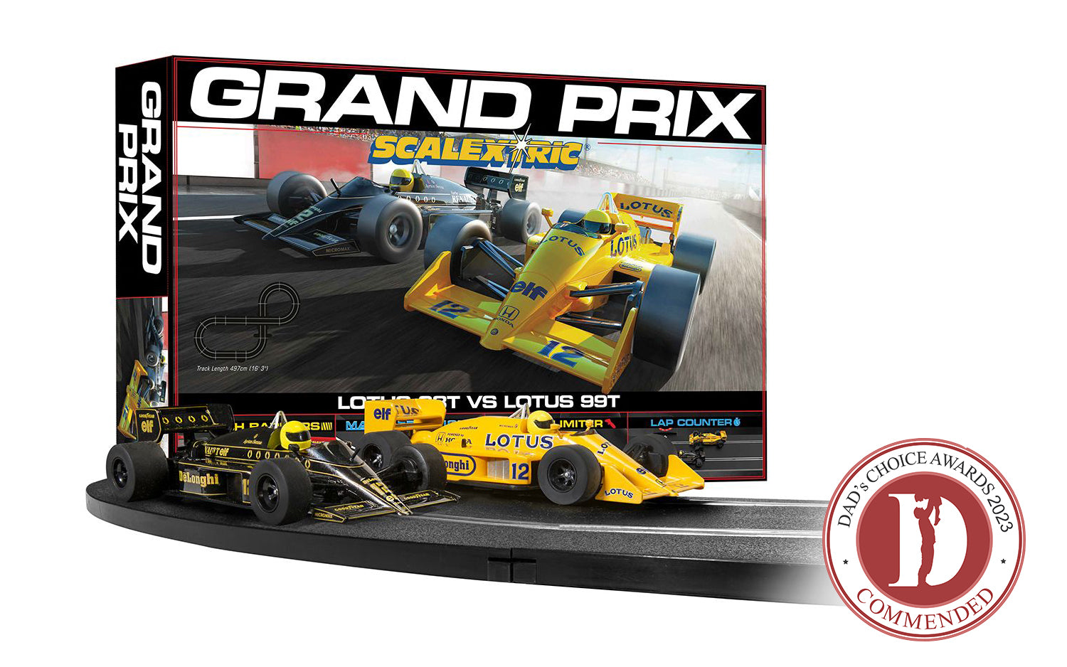 Scalextric C1432M 1980s Grand Prix Race Set - dads-choice-award-2023-c1432m-scalextric-grand-prix-retro-race-set-B46781C5
