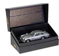 Corgi Diecast model of an Aston Martin DB5 James Bond No Time to Die in a display box