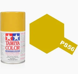 Tamiya PS-56 Mustard Yellow polycarbonate spray paint colour swatch