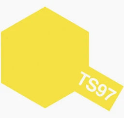 Tamiya TS-97 Pearl yellow spray paint colour swatch