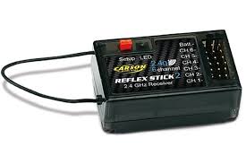 Carson Reflex Stick 2 6-Channel 2.4GHz Surface Stick Radio Transmitter Designed to work with Tamiya MFC and DMD units.