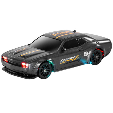 E-ZEE RC Super Drift Car Lightning Stinger Silver EZ-8501ESL RTR 1:43
