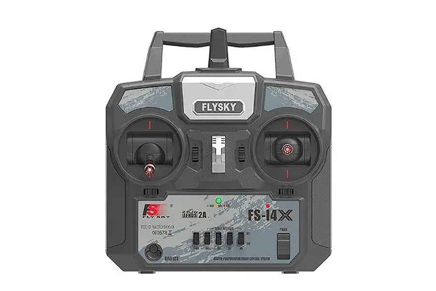 FLYSKY FS-l4X 4-Channel 2.4GHz Flight Stick Radio Transmitter (Mode 2)