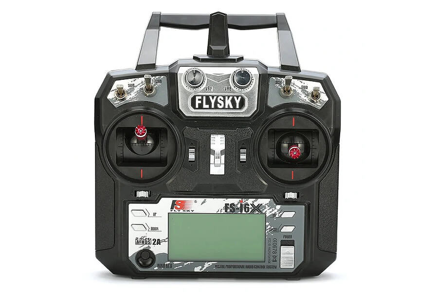 FLYSKY FS-16X 6-Channel 2.4GHz Flight Stick Radio Transmitter (Mode 2)
