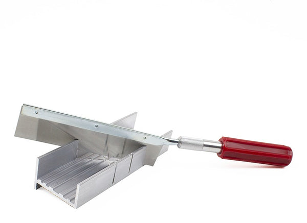 Excel Metal Mitre Box + Razor Saw Set by Excel