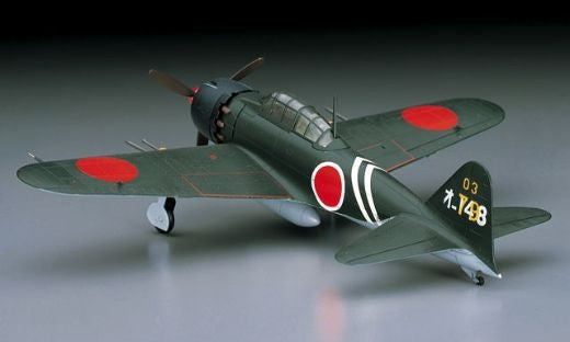 Hasegawa 1:72 Japanese Navy Mitsubishi A6M5c ZERO fighter (Zeke) Type 52 Hei