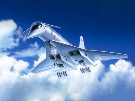 ICM 1/144 Tupolev-144, Soviet Supersonic Passenger Aircraft 14401 - icm14401_01