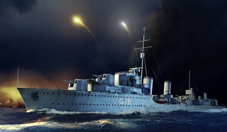 HMS Zulu Destroyer 1941  1:350 By Trumpeter 05332