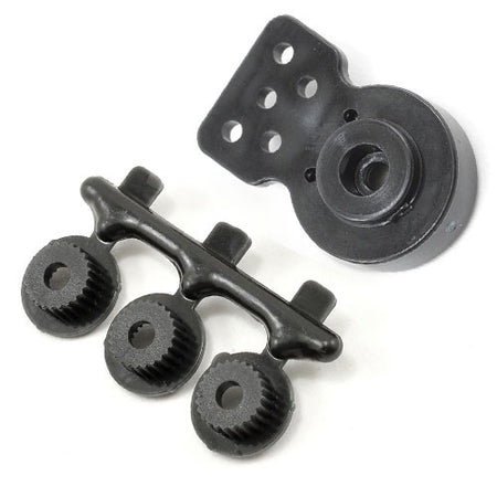 KP201 Servo Saver Mid Size with holes  for Futaba. Hitec, and Airtronic servos