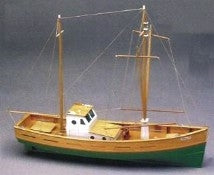 Mantua 1:35 Amalfi Wooden Fishing Boat Model Kit