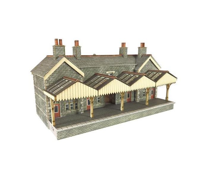 Metcalfe PN920 Mainline Station Booking Hall N Gauge Card Kit