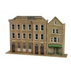 Metcalfe PO271 OO/HO Low Relief Bank and Shop Card Kit