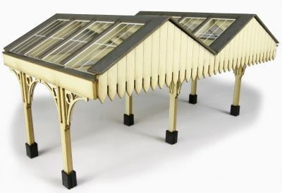 Metcalfe PO340 OO/HO Platform Canopy Card Kit
