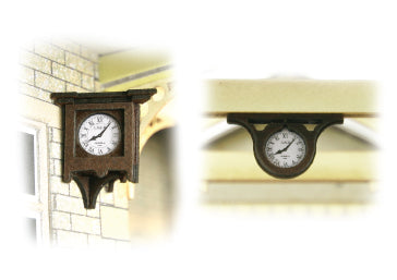 METCALFE PO515 Station Clocks  Card Kit OO/HO Gauge