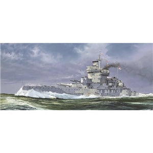HMS Warspite British Royal Navy Battleship 1:700 Plastic Model Kit