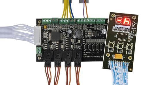 Peco PLS-100 Smartswitch Set 4 servos & Smartswitch Board