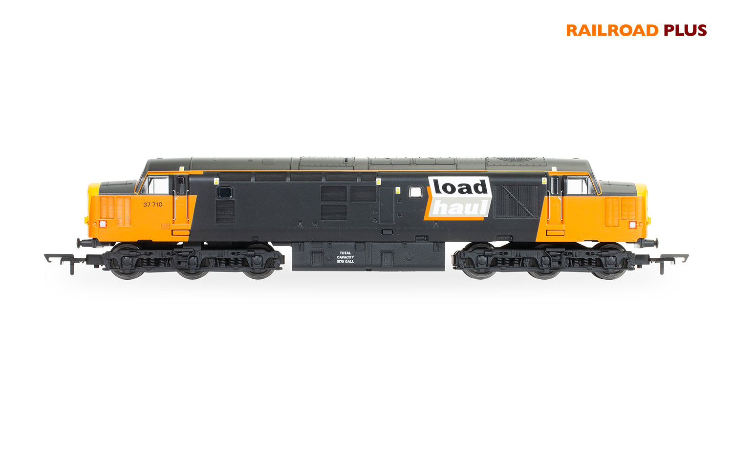 Hornby R30188 RailRoad Plus Loadhaul, Class 37, Co-Co, 37710