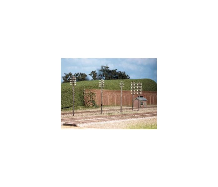 Ratio 211 Telegraph Poles  Kit (10) N Gauge