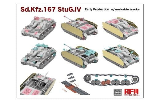 Ryefield Models 1:35 German Sd.Kfz.167 StuG.IV Early Production
