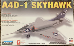 Lindberg Avion Américain A4D-1 Skyhawk – Maquette 1/48 – Neuf En Boîte