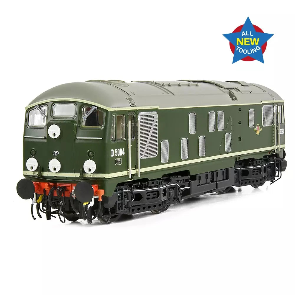 Bachmann 32-441 Class 24/1 'D5149' BR Green Small Yellow Panels