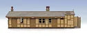 Peco LK-205 GWR Wooden Station Building  Laser Cut Wooden Kit