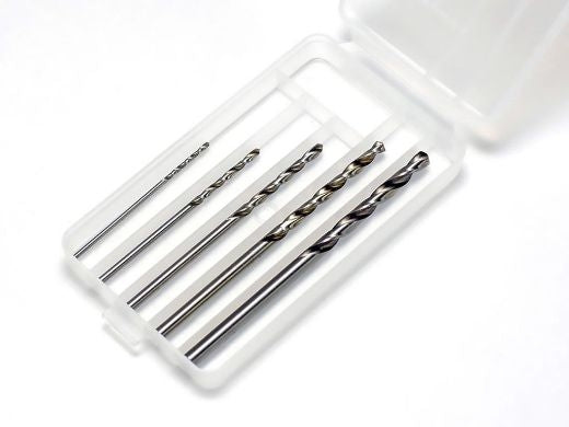 Tamiya 74049 Basic Drill Set 5 pieces 1 mm 1.5, 2, 2.5, 3mm
