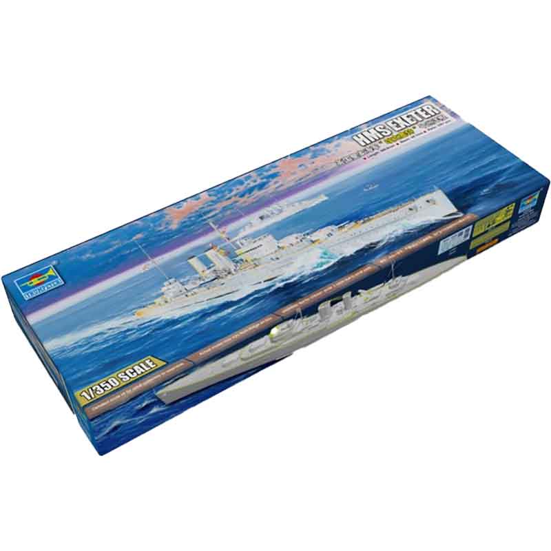 Trumpeter 1:350 HMS Exeter Plastic Model Kit 05350