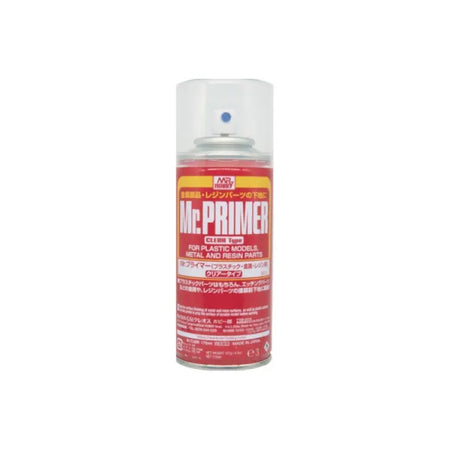 Mr Hobby  Mr Primer Clear Type B512 for plastic models, metal and resin parts