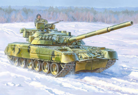 Zvezda 3591 1:35 Russian Main Battle Tank T-80UD - z3591_1